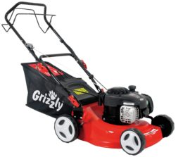 Grizzly Tools 125cc Petrol Lawnmower with 42cm Cut.